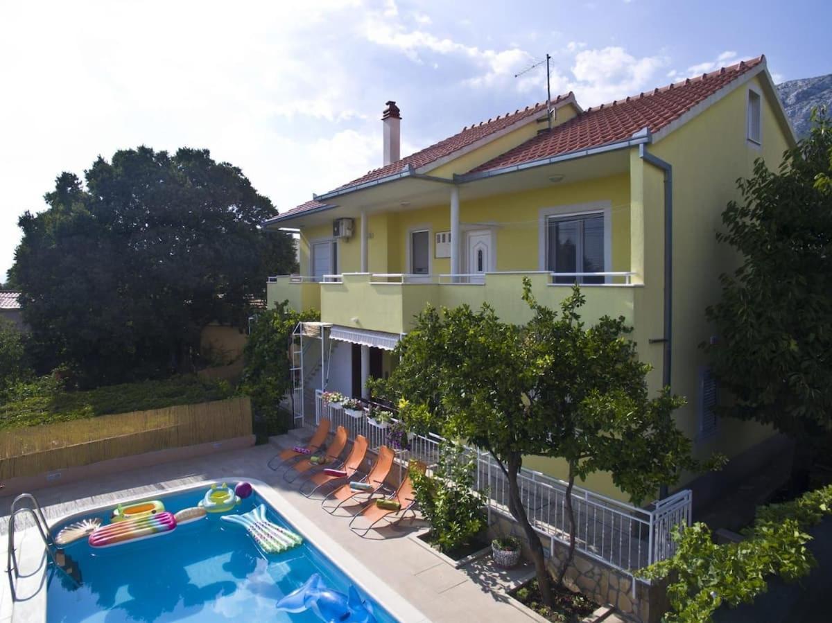 Beautiful Villa - Private Heated Pool, Parking, Bbq Near Split Solin Exterior foto