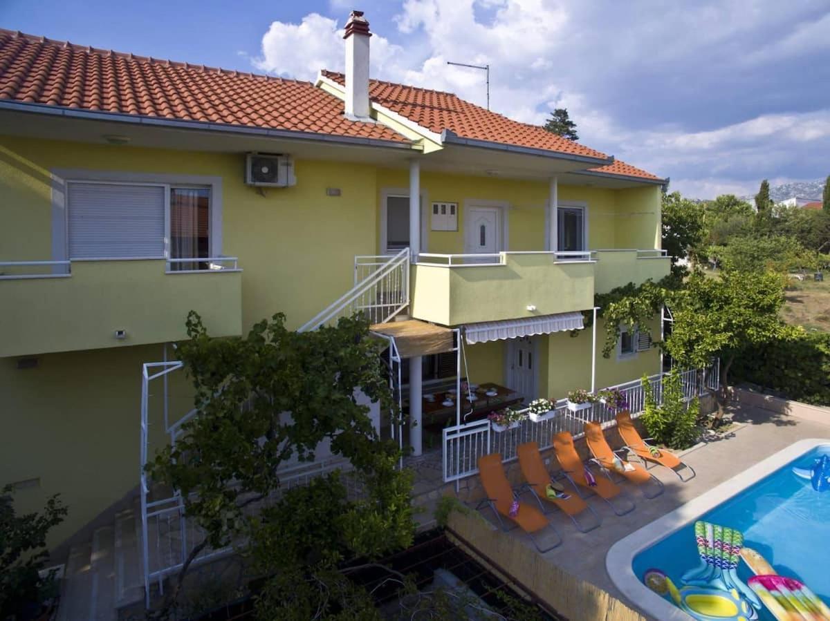 Beautiful Villa - Private Heated Pool, Parking, Bbq Near Split Solin Exterior foto